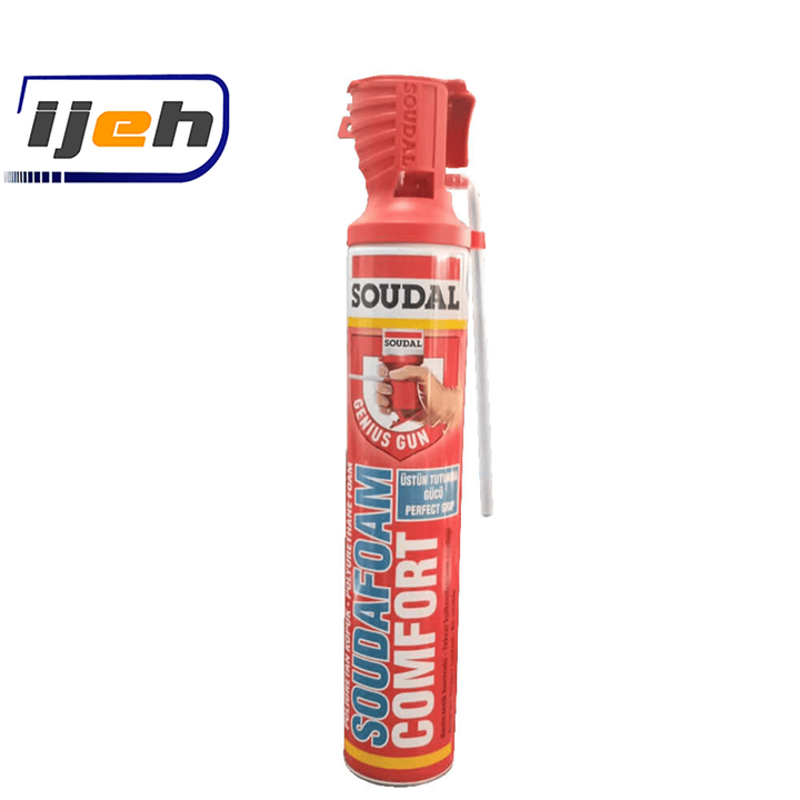 اسپری فوم چندبار مصرف پلی اورتان سودال 750 میلی لیتری – SOUDAL GENIUS GUN Polyurethane Foam